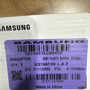 DC97-16782E roller BRAND NEW OEM